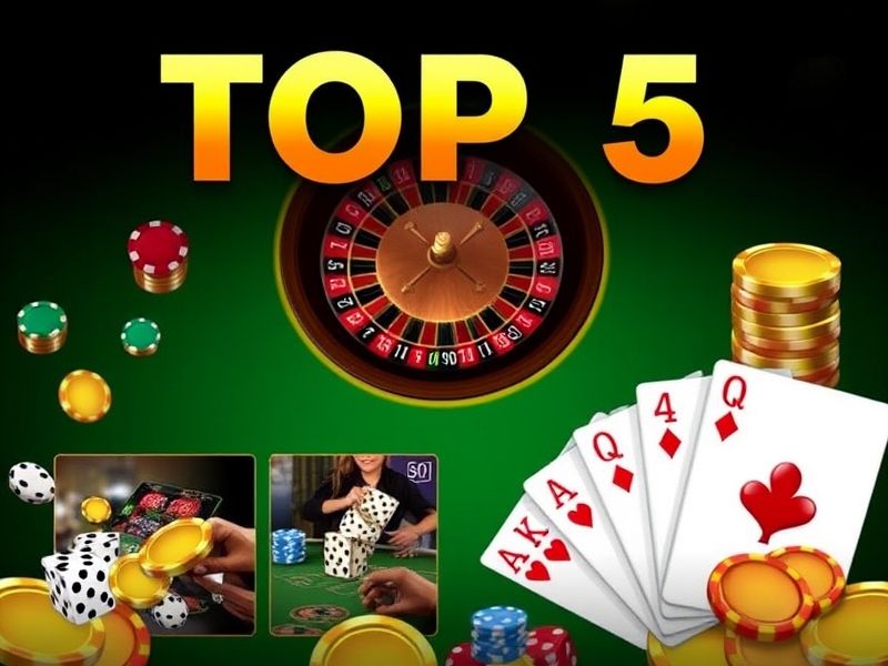 Discover the top 5 casino online sites in 2024 with expert rankings, bonuses, game variety, and user reviews. Play slots, poker, roulette, and more at the best real-money casinos.